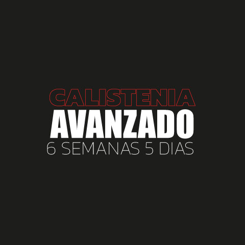 Programa de calistenia avanzado